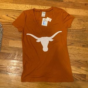 Women’s UT Longhorn Texas Top - Victoria’s Secret - New - Rhinestone - Medium